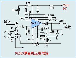 BA313應用電路