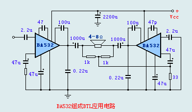 BA532BTL功率放大電路