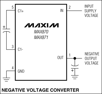 MAX870,MAX871:典型工作電路