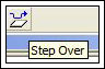 Figure 9. Step Over button.