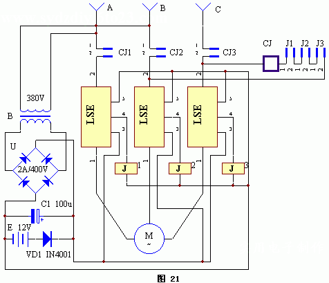 電動機缺相保護器