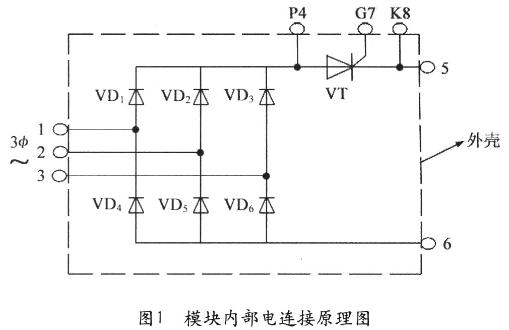 模塊內(nèi)部的電聯(lián)接方式