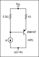 圖3. 必須通過計算外部電路的電流增益決定輸出電容的大小