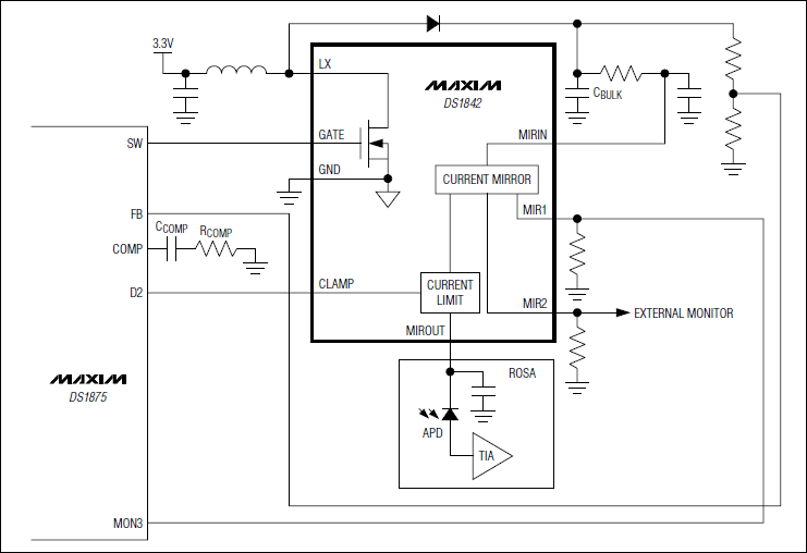 DS1842：典型應用電路