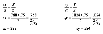 首先，我們要計算窗口在虛擬世界中的大小。