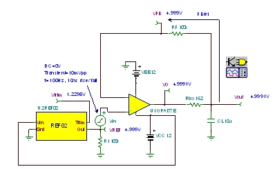 圖15：FB#1瞬態穩定性測試電路：發射極跟隨器。