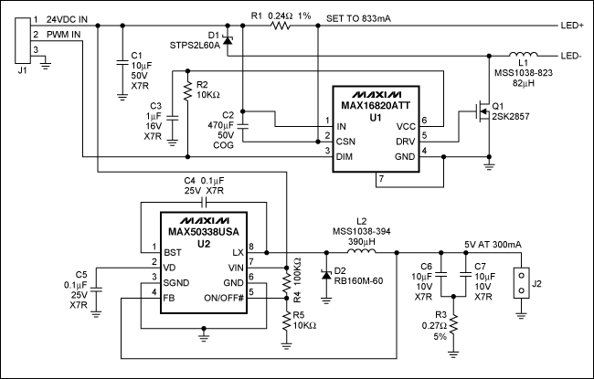 Figure 1. Schematic of the driver design.