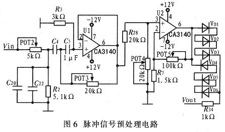 脈沖信號(hào)預(yù)處理電路