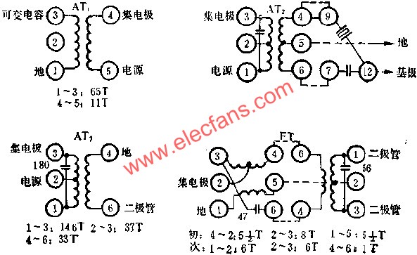 D1018線圈接線圖  www.1cnz.cn