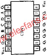 C301的管腳外引線排列和功用  www.1cnz.cn