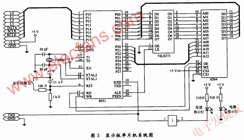 單片機控制電路板的原理 www.1cnz.cn