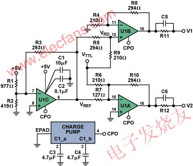 ADA4858-3用作PIN二極管驅(qū)動(dòng)器 www.1cnz.cn