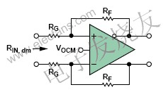 差分放大器的輸入阻抗 www.1cnz.cn