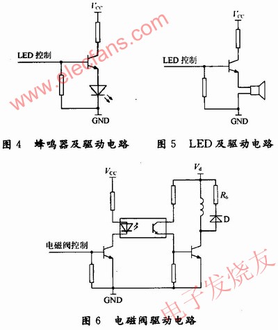 蜂鳴器及驅(qū)動(dòng)電路，LED及驅(qū)動(dòng)電路 www.1cnz.cn