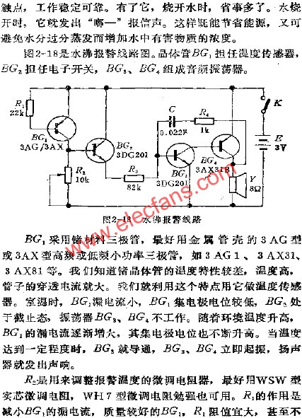 水沸報警電路  www.1cnz.cn