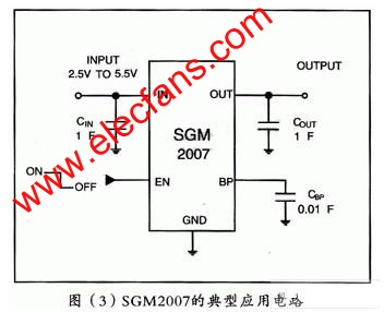 SGM2007的典型應用電路圖