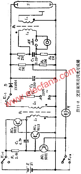 交直流兩用閃光燈電路  www.1cnz.cn