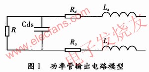 功率管的輸出電路模型 www.1cnz.cn