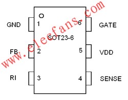 ME8263的封裝腳位圖 www.1cnz.cn