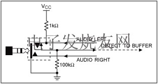 插孔自動檢測電路 www.1cnz.cn