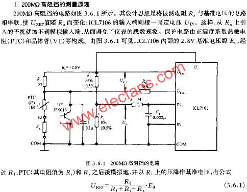 200M高阻擋的電路  www.1cnz.cn