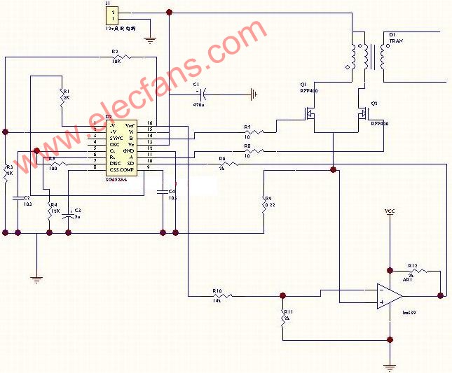 sg3525過流保護電路 http://www.1cnz.cn