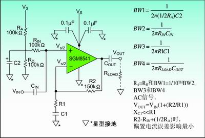 圖2：接電容C2來旁路AC信號，提高AC的電源抑制。