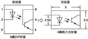 貼片式光電耦合器及其應用