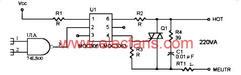 熱線開關應用電路 http://www.1cnz.cn