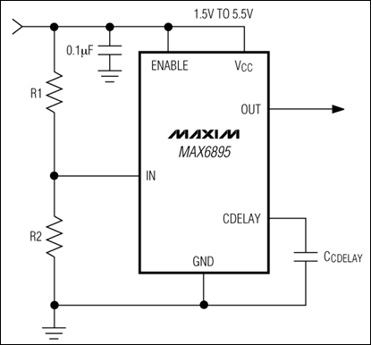 MAX6895、MAX6896、MAX6897、MAX6898、MAX6899：典型工作電路 http://www.1cnz.cn