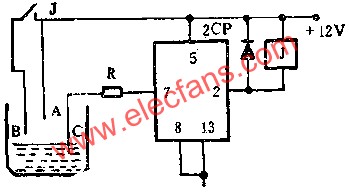 JEC-2組成水位控制電路圖 www.1cnz.cn