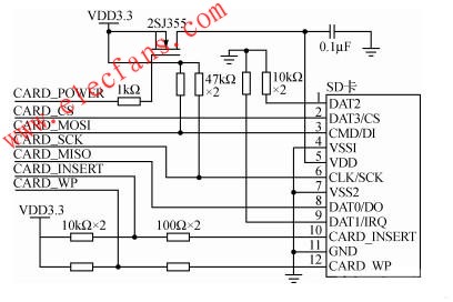  SD卡電路