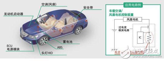 低阻值產品的應用及應用電路例