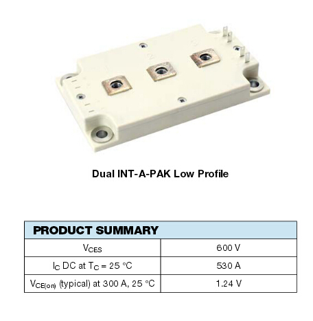 GA300TD60S 300A半橋式IGBT