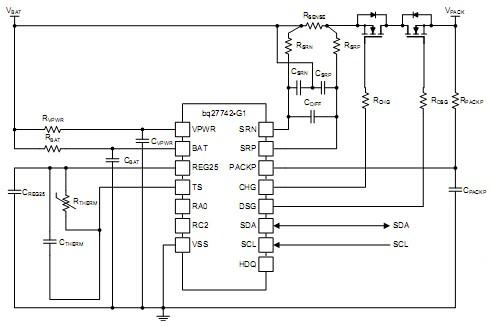 鋰離子電池電量監測計