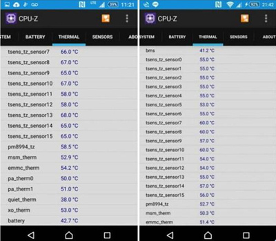 手機檢測軟件CPU-Z的測評結果