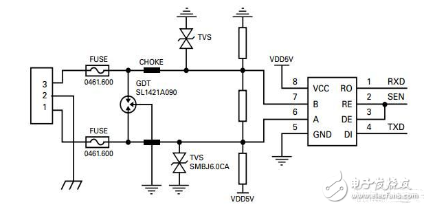  TVS管在保護電路中的應用