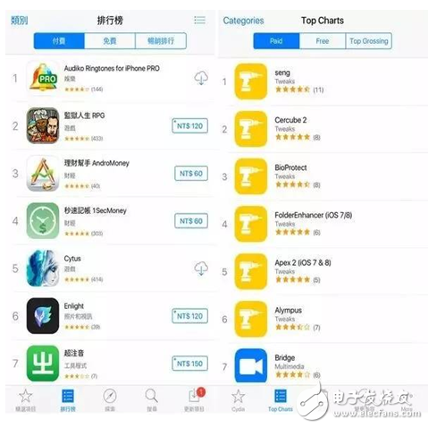 iOS10越獄插件：讓你的Cydia看起來有點像AppStore！