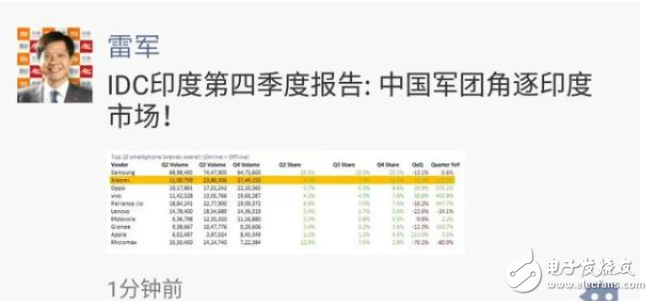 小米拿下印度線上手機(jī)銷量冠軍，小米之家將開到印度