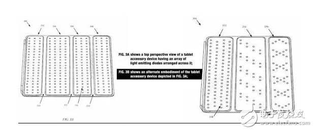 iPad Pro配件設(shè)計的專利被曝光 帶有顯示屏和LED指示燈