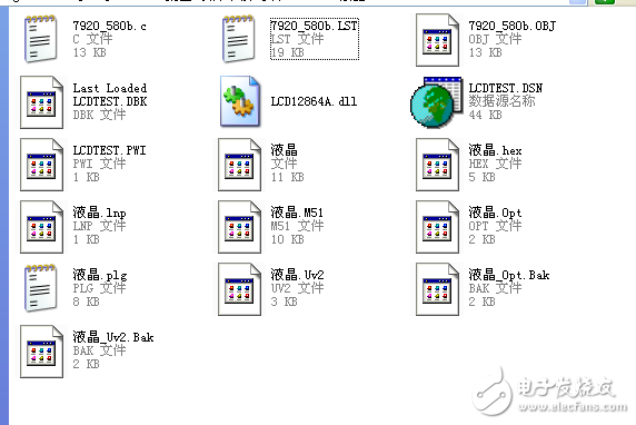 字庫LCD12864（ST7920）的Proteus仿真