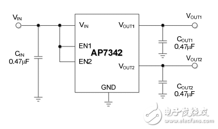 Diodes Incorporated 集成電路（IC） AP7342D-3030FS6-7