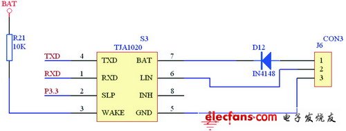 基于AT89C51CC01單片機(jī)的CAN—LIN網(wǎng)關(guān)設(shè)計(jì)