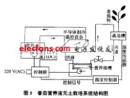 營養液溫度控制試驗營養液無土栽培系統