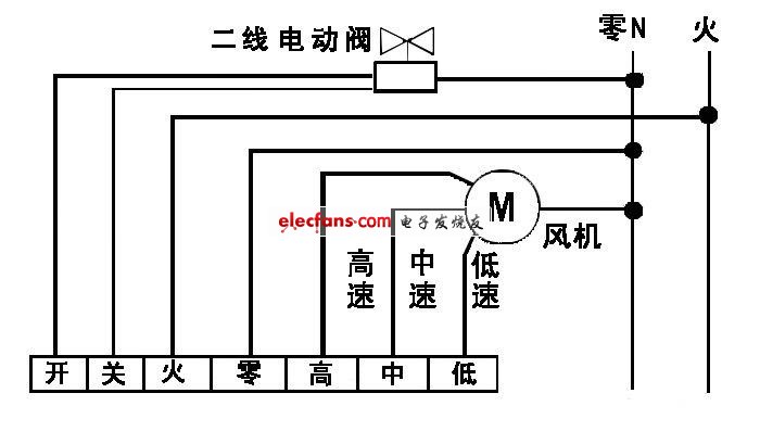 空調(diào)溫控器電路