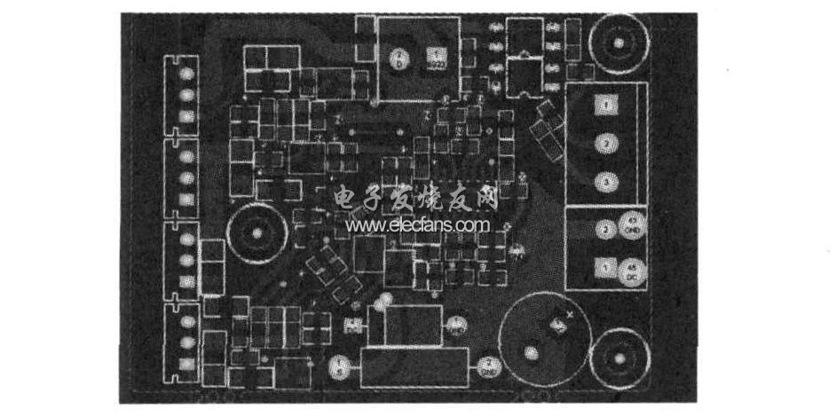 驅(qū)動電路PCB板設計圖