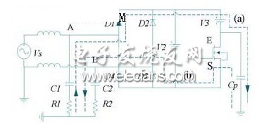 非本質差模噪聲產生機理