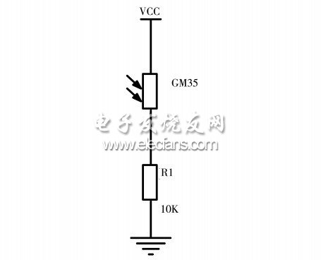 圖6 環(huán)境光檢測電路