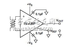 錯(cuò)誤的變壓器耦合儀表放大器電路