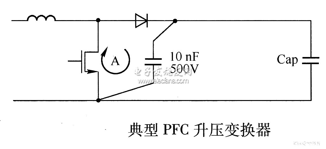 典型的PFC升壓變換器電路